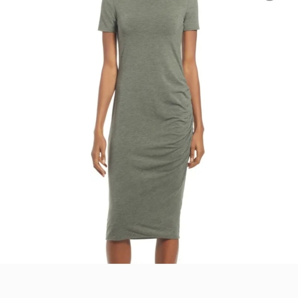 Treasure & Bond Sage Midi Dress